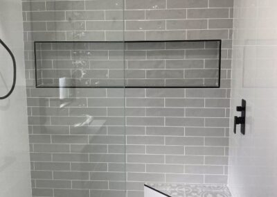 bathroom tiling