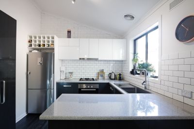 The Entrance kitchen tiling