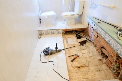 Lake Haven tiling removal